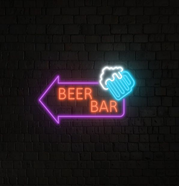 Bar Beer Neon Sign