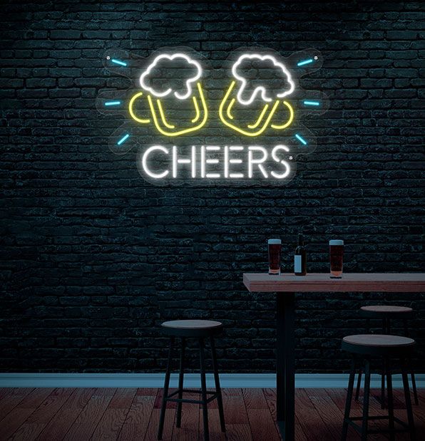 Cheers Beer Neon Sign