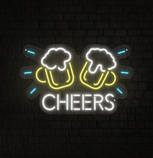 Cheers Beer Neon Sign