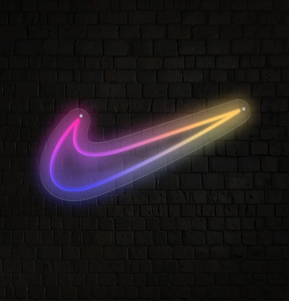 Nike Swoosh Flow-Mo Sign
