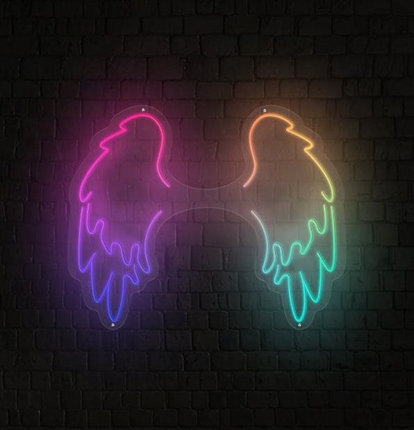 Angel Wings Flow-Mo Sign